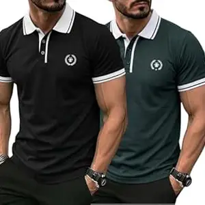 JVX Men Polo T Shirt || Polo T Shirt for Men || Reguler Fit Tshirt for Man || Coller T-Shirt (Available in Plus Size, Also Available in Combo Packs) (MRT-222)