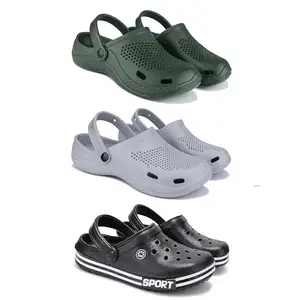 Men's Sandals | Lightweight Wear| Stylish & Easy to Wear For Men's PCV-San-(3-COMBO)-3161-3162-3014-7