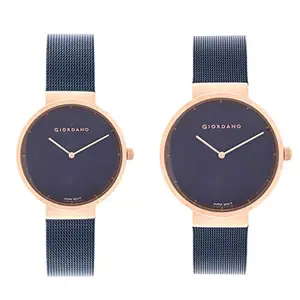 Giordano Analog Blue Dial Women's Watch with Blue Band