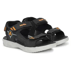 Aqualite Men MGS-2000 Sandal, Black/Orange, 6 UK/India