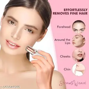 USB Flawless epilator for Women, Facial Hair Remover for Women,Face, Lips, Nose Hair Removal ElectricNIL Baps-P3115