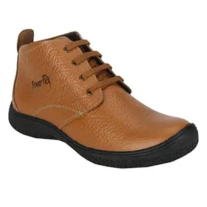 Red Chief Casual Shoes for Men PF3470 (Tan, Numeric_7)