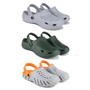 Men's Sandals | Lightweight Wear| Stylish & Easy to Wear For Men's PCV-San-(3-COMBO)-3162-3161-3150-7