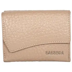 Sassora Premium Leather Women's Stylish RFID Wallet Purse