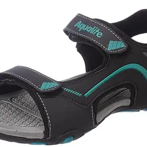 Aqualite Men MGS-609 Sandal, D.Grey/S.Blue, 6 UK/India