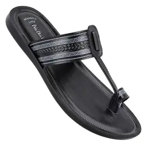 WALKAROO WG5475 Mens Casual Wear and Regular use Sandals - Black