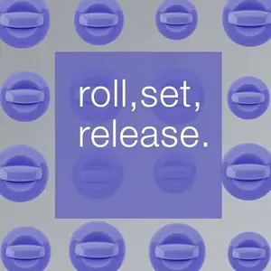 KNAFS COLLECTIONS KNAFS®. Ceramic Flocked Hot Roller, (Set Of 20) Professional Hair Rollers with Cord Reel for Smooth Waves & Mega Volume, Suitable for All Hair Lengths