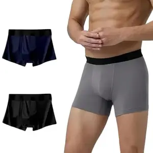Men's Boxer Briefs (M, Pack of 3) Stretchable Microfiber Underwear for Men – Pack of 3