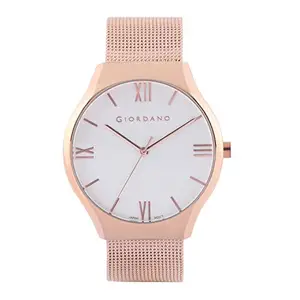 Giordano Analogue Silver Dial Men's Watch
