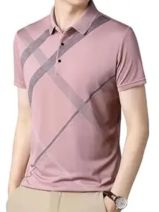 Lymio Polo T Shirt for Men || T Shirt for Man || Collar T Shirt Style Men (Packs Also Available) (Polo-22-25)