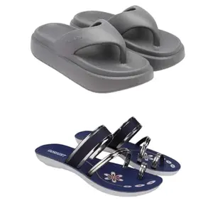 ZENWEAR Extra Soft Classic Casual wear with Ultra Soft Flexibility Technology Sandal for Women/Girl's-6110-1945 Multicolor