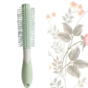 Beautiflame Green Paddle Hair Brush For Men and Women, Kids 1 pieces