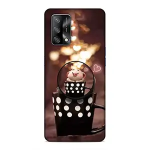 Screaming Ranngers Screaming Ranngers Designer Printed Hard Matt Finish Mobile Case Back Cover with Mobile Holder for Oppo F19 (Mouse)