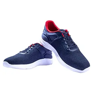 eeken Navy/Red Lightweight Casual Shoes for Men by Paragon (Size 6) - E11263A07A064