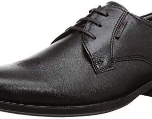 Red Chief Genuine Leather Formal Derby Shoes for Men | Elegant & Comfortable Office Wear | Black | RC3527 001