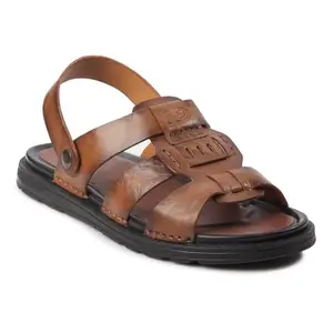 ID Men's Casual | Comfortable | Stylish Tan Sandals