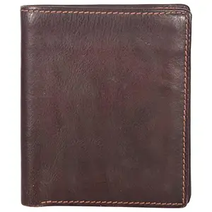 Leatherman Fashion LMN Genuine Leather Men Brown Wallet 503_42 (7 cc Card Slots)