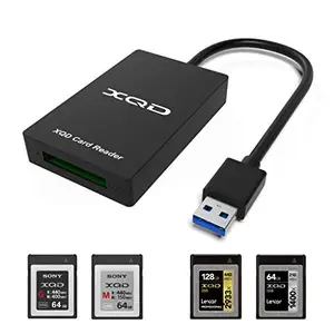 CATECK Upgraded Version 5Gpbs Super Speed USB 3.0 XQD Memory Card Reader Compatible with Sony G/M Series USB Mark XQD Card, Lexar 2933x/1400x USB Mark XQD Card, Support Windows/Mac