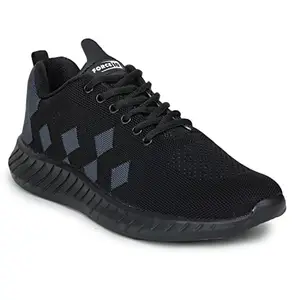 Liberty mens Bonza-1 Black Running Shoe - 7 UK (61340021)
