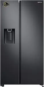 Samsung 640 Liters Side By Side Refrigerator Grey/Black Rs64R5331B4."Min 1 year manufacturer warranty"