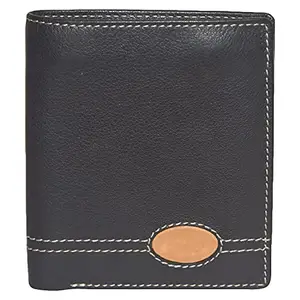 Leatherman Fashion LMN Genuine Brown Tan Leather Unisex Wallet (16 Card Slots)