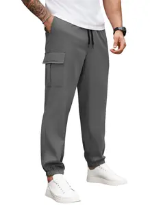 Visit the ENDEAVOUR WEAR Store ENDEAVOUR WEAR Men's Track Pants|Cargo Pants|Cargo Jogger Stretchable Sports Gym Running Pants |Casual Loungewear