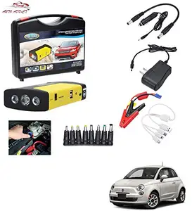 AUTOADDICT Auto Addict Car Jump Starter Kit Portable Multi-Function 50800MAH Car Jumper Booster,Mobile Phone,Laptop Charger with Hammer and seat Belt Cutter for Fiat Abarth