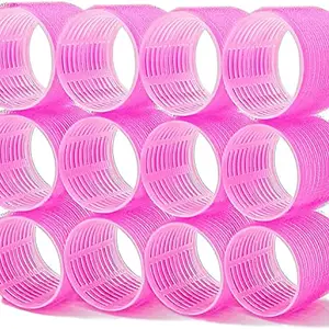 APOEM Jumbo Long Hair Rollers Curler Foam Tool Salon Hairdressing Curlers DIY Curling Tools 6 Pcs Pack Of 1 [MULTICOLOUR]