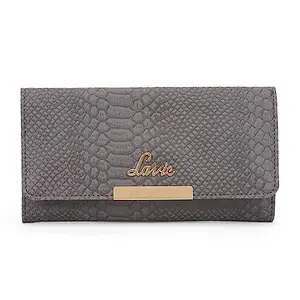 Lavie Women's Croco Trifiano Trifold Wallet | Ladies Purse Wallet