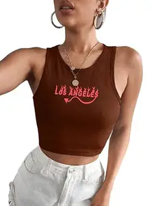 Stylish Women Rib top Crop top