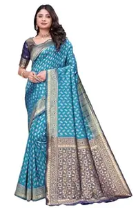 Shasmi Women's Red Printed, Embroidered, Embellished Bandhani Georgette Party Sari collections With Blouse Piece for Wedding sadi (PARI-240)