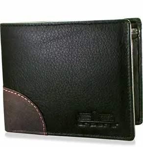 arpera Black & Brown Men's Wallet (C11536)