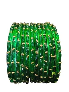 Rain Drop Bangles for Women | 4 Colour Combo | 48 Pcs (4 Sets) | Ethnic & Festive Wea (2.4)