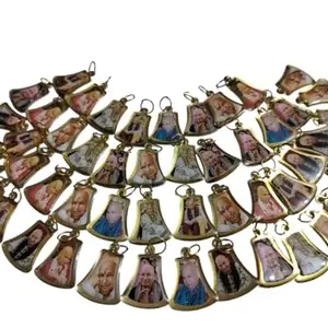 GURUJI SWAROOP SMALL SIZE BELL SHAPE LOCKETS FOR MEN AND WOMEN PACK OF 50 pcs.