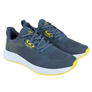 Lancer RAMBO-172SGRY-YLW Men's Grey/Yellow Sports & Outdoor Running Shoes