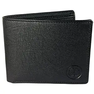 TnW Men Artifcial Leather Wallet(Black)