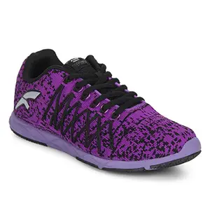 FURO by Redchief Women's P-VLT/BLK/SLR Running Shoes
