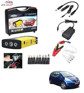 AUTOADDICT Auto Addict Car Jump Starter Kit Portable Multi-Function 50800MAH Car Jumper Booster,Mobile Phone,Laptop Charger with Hammer and seat Belt Cutter for Honda Jazz Old