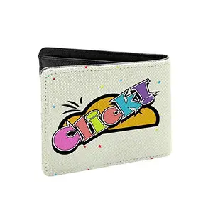 styleme Canvas Wallet for Man,Boys 6 Card Holder Wallet Dsigner Multicolor Genuine Leather Wallet ( wn 67