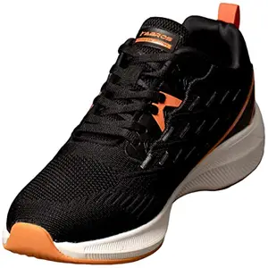 ABROS Men's ASSG1103O Frisco-O Sports Shoes -Black/Orange -7 UK