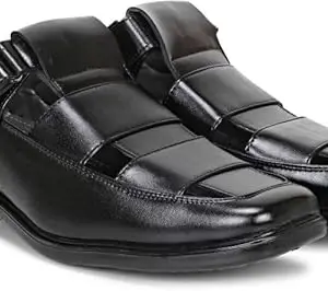 WENZEL Men's Outdoor Hook & Loop Roman Sandals For Day Long Comfort|Outfit|Evening
