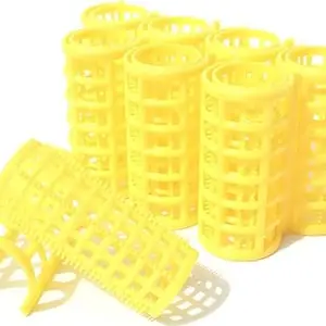 GLAMEZONE Self Holding Roller Hair Curler Hair Curler (Multicolor)