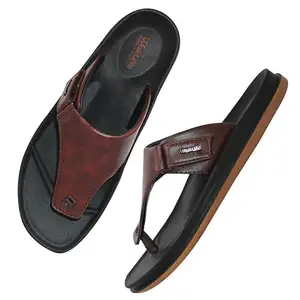 WalkLine Flip Flops for Men| Slippers with Cushion | Lightweight Comfortable Flip-Flops Fashion Stylish Casual Slipper