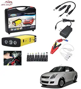 AUTOADDICT Auto Addict Car Jump Starter Kit Portable Multi-Function 50800MAH Car Jumper Booster,Mobile Phone,Laptop Charger with Hammer and seat Belt Cutter for Maruti Suzuki Swift Dzire Old Type-1 (2008-2011)
