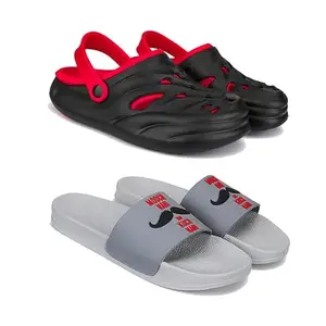 Bersache Lightweight Stylish Sandals For MenZ-Combo(PI)- 6029-1590