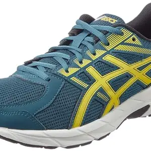 ASICS Mens JOLT 1 Evening Teal/Dark Mustard Running Shoe - 8 UK (1011B436.404)