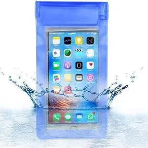 VOLTAC Mobile Phones Transparent Waterproof Mobile Pouch Rain Mobile Cover Multicolor