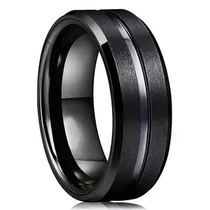 MEENAZ Black Rings for Men Combo Boys Boyfriend gents friends girls silver Blue gold ring for men Black Ring for Boys Stainless Steel Chain finger Rings Stylish Fashion thumb band for mens 435_21