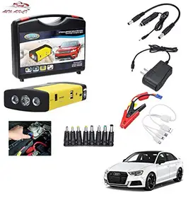 AUTOADDICT Auto Addict Car Jump Starter Kit Portable Multi-Function 50800MAH Car Jumper Booster,Mobile Phone,Laptop Charger with Hammer and seat Belt Cutter for A3