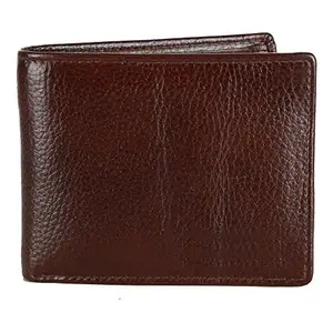 Leather Junction Brown Leather Wallet for Men RFID Blocking (203S4000)